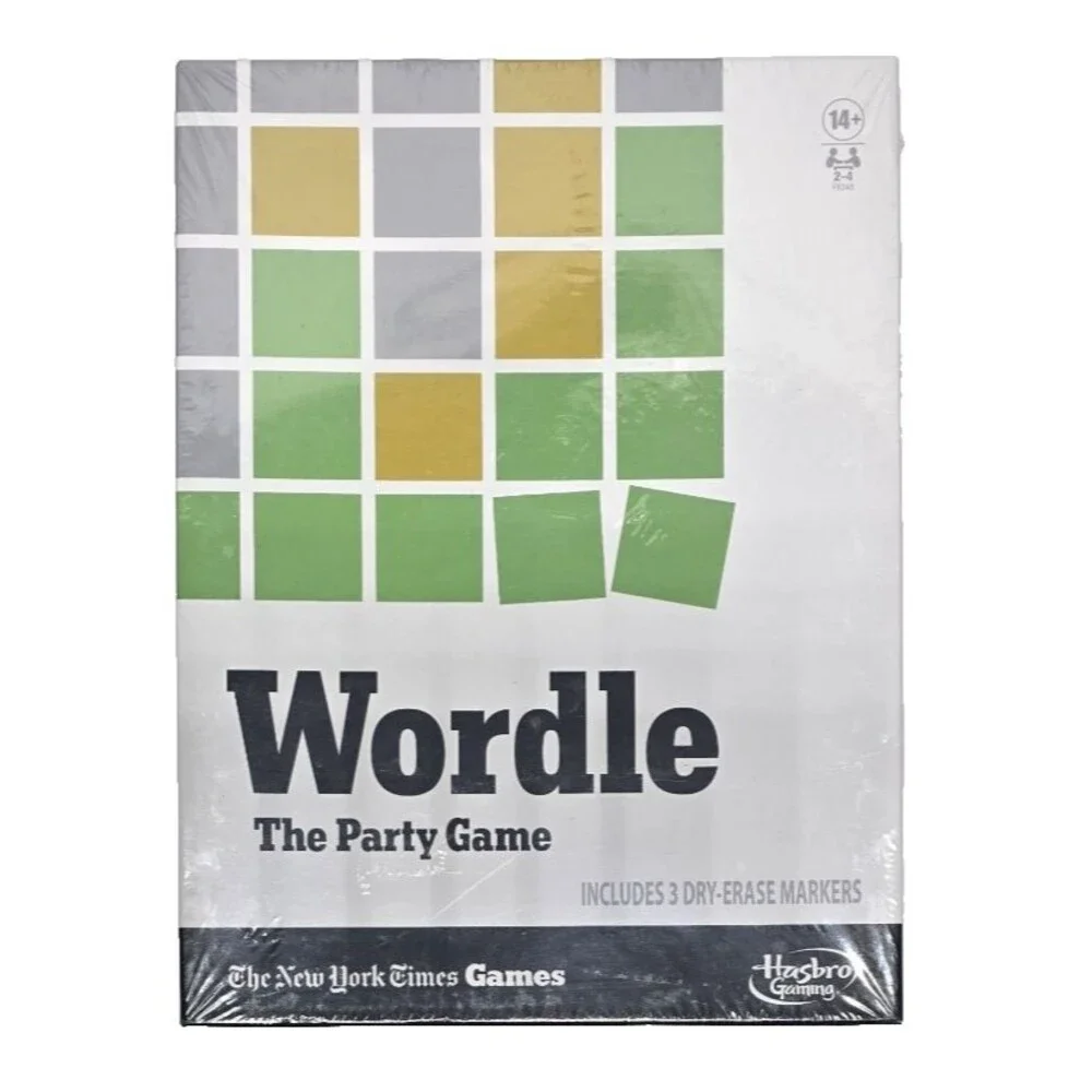 WORDLE The Party Game Table Top Game Board Hasbro - Brand New & Sealed